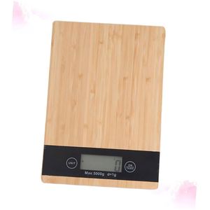 Báscula de Cocina Digital de Bambú de 5 kg con Pantalla LCD, Personalizable ODM/OEM, Precisión de 1g, Múltiples Unidades, 1 Año de Garantía - Product Image 6