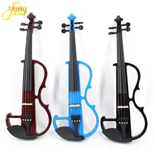 High-grade Musical Instruments Handmade Flash Electronic Electric Violin For Beginners