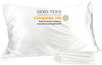 Taie d'oreiller en soie pur mûrier momme 100% avec logo personnalisé taie d'oreiller en satin pour les deux côtés taie d'oreiller en soie naturelle pour la peau