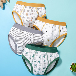 Caleçons et shorts d'été fins pour garçons, en pur coton, sans coutures, ne piquent pas <span class=keywords><strong>la</strong></span> peau - Product Image 1