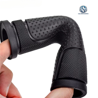 Poignées de guidon 2 pièces en plastique de haute qualité pour VTT et vélo de route, pour un confort et un contrôle optimale lors du cyclisme, accessoires