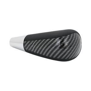 Pommeau de levier de vitesse en fibre de carbone, filetage 8 mm, universel pour Toyota Camry RAV4, levier de vitesse ergonomique - Product Image 1