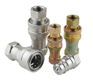 Acoplamiento rápido hidráulico, rosca NPT BSP de 1/4 pulgadas, ISO7241-A directo de fábrica - Product Image 1