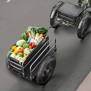 2025 nuevo almacén de la UE Hidoes ET1 carga perro mascota bicicleta remolque bicicleta carga remolque - Product Image 1