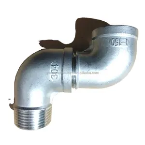 Stainless Steel Fittings street Elbow 90 degree Male and Female BSPT ends