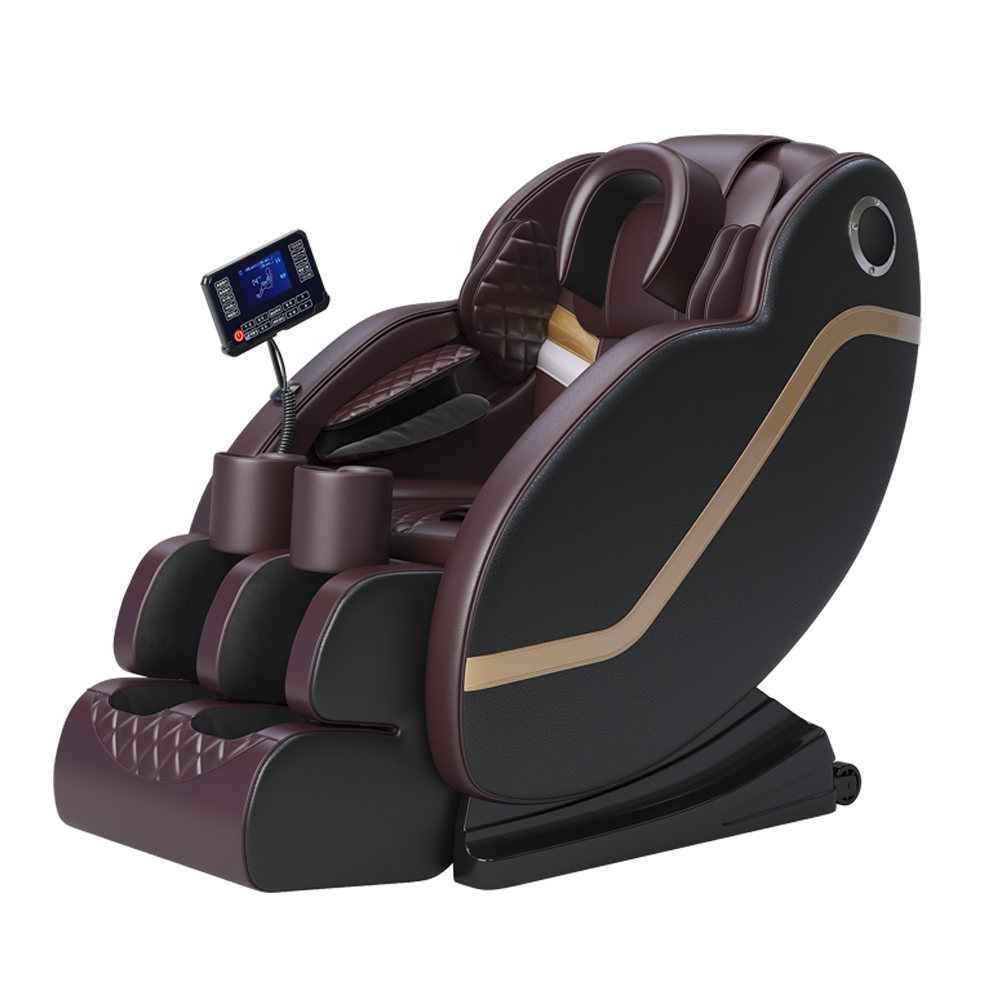 卸売オフィスマッサージチェアグリーン全身ゼロ重力3Dマッサージ