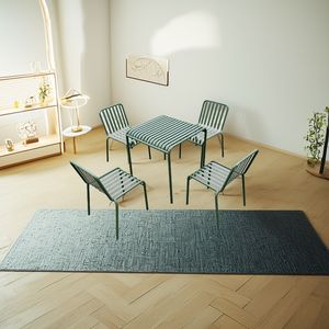 Tavolo e sedia <span class=keywords><strong>in</strong></span> <span class=keywords><strong>ferro</strong></span> <span class=keywords><strong>battuto</strong></span> da esterno per giardino e balcone arredo per il tempo libero all'aperto - Product Image 4