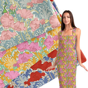 Lovely Clementina Printed Liberty Tana Lawn Tela de algodón 100% Tela de algodón para vestidos - Product Image 1