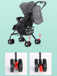Poussette de luxe pour bébé, <span class=keywords><strong>3</strong></span> en 1, vue haute, livraison directe - Product Image 6
