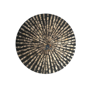 แผ่นรองจานหอยมุกตกแต่งแบบโบฮีเมียนวัสดุออร์แกนิกเป็นมิตรกับสิ่งแวดล้อมปรับแต่งได้หรูหราสไตล์โบฮีเมียน - Product Image 6