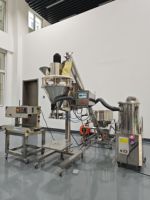 Machine de dosage semi-automatique électrique à commande PLC 5g-5000g pour l'embouteillage de poudre d'épices