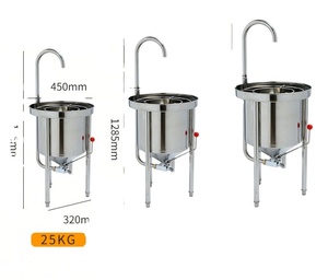 Máquina de limpieza de granos de café de 25kg, 50kg, 100kg, con ahorro de agua y circulación de agua, para lavado de granos y arroz - Product Image 1