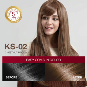 Karseell Crème <span class=keywords><strong>de</strong></span> coloration pour cheveux Maca 6-EN-1 Crème <span class=keywords><strong>de</strong></span> coloration pour cheveux châtains pour salon professionnel - Product Image 5