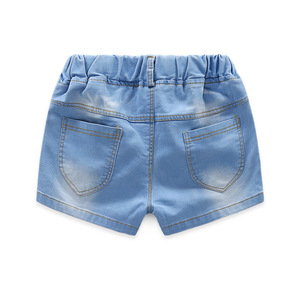 2017 Trending Girls Children Board Shorts Casual Summer Denim Fabric Running Shorts - Product Image 2