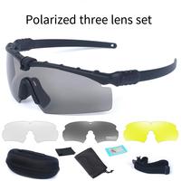 Lunettes de tir tactiques balistiques de sécurité Camo Advance, lunettes de protection Molle ouvertes, protection oculaire pour le tir