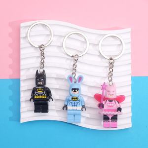 Coolter Couple Cartables avec Minifigus Blocs de Construction Pendentifs Toy Story Porte-clés Accessoires - Product Image 3