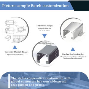 अनुकूलित cnc मशीन एल्यूमीनियम स्टेनलेस स्टील स्कर्ट भाग 6061 6063 7075 2024 ड्रिलिंग पेंटिंग सेवा नई ऊर्जा - Product Image 2