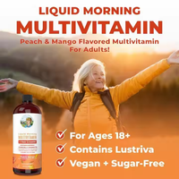 Complément multivitaminé liquide pour la croissance des cheveux, gouttes matinales, supplément multivitaminé, sirop oral, vitamines pour la croissance