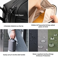 Mini sac de transport étanche pour accessoires électroniques, câbles, téléphones, batteries, cartes SD, organiseur de technologie de voyage