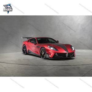 ชุดบอดี้คาร์บอนไฟเบอร์สไตล์ M สำหรับกระโปรงเฟอร์รารีฝากระโปรง<span class=keywords><strong>812</strong></span>กันชนหน้าขอบหลังชุดบอดี้กันชน - Product Image 2