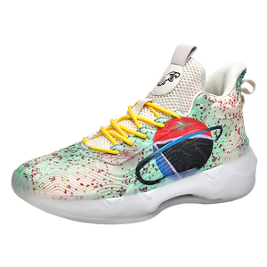 Chaussures de Basketball Montantes Confortables pour Hommes, Baskets Sportives Robustes à Pointe Sécurisée pour Jeunes et Adultes - Product Image 6