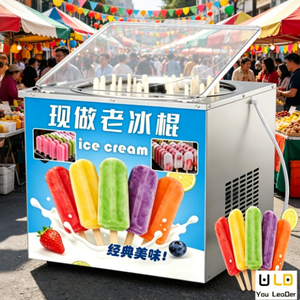 LD Brand Mini Popsicle Machine-Easy Demoulding Mould System for Campus Convenience Store Gym Fitness Center <strong>Low</strong> <strong>Sugar</strong> Popsicle - Product Image 6