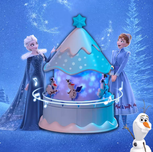 Projecteur d'étoiles nébuleuses sur le thème de La Reine des neiges de <span class=keywords><strong>Disney</strong></span>, veilleuse pour enfants, jouet romantique, projecteur d'étoiles pour cadeau d'anniversaire, fournitures de vente au détail - Product Image 2