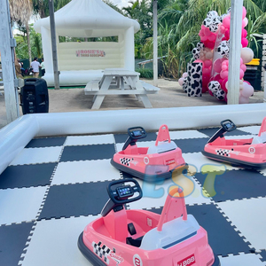 Prix d'usine en gros enfants autos tamponneuses arène gonflable terrain de piste de course gonflable pour la <span class=keywords><strong>location</strong></span> de fête - Product Image 6