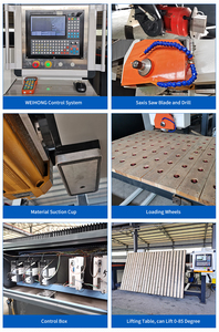 Routeur CNC 5 axes haute vitesse, découpeuse de carreaux de granit, scie à pont, machine de découpe de pierre avec caméra - Product Image 4