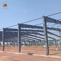 Portal Factory Structure en acier de conception moderne personnalisée pour un atelier commercial et une ferme