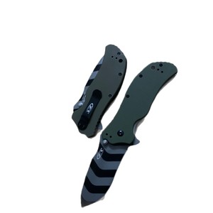 Cuchillo Plegable Multifuncional de Acero Inoxidable Personalizable OEM con Hoja Fija para Supervivencia al Aire Libre, Camping y Bricolaje - Product Image 5