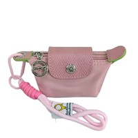 Pochette Dragon Bag Mini Dumpling de l'usine de Guangzhou, créative, bicolore, pour pièces de monnaie, rouge à lèvres et écouteurs, avec petit pendentif portable