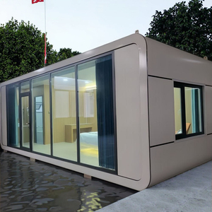 Prefab Apple cabin cho đất không sử dụng cabin di động với nhà bếp cho đất không sử dụng biệt thự prefab Modular Apple cabin cho khách sạn - Product Image 4