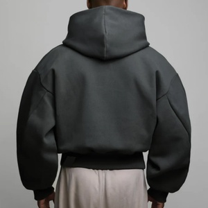 500GSM Solid Winter Hoodie Soft Breathable <b>for</b> Casual Wear Regular Fit Available in Various Sizes 100% Cotton <b>Men</b> - Product Image 2