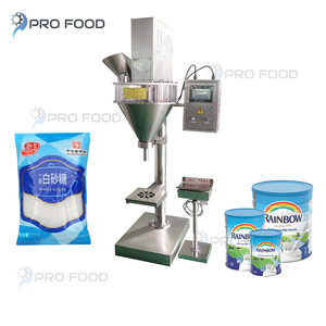 Machine d'emballage de pesage de poudre semi-automatique de 10 à 5000 g pour les boissons en poudre, les détergents, l'emballage de bouteilles pour les jus, les sacs en métal - Product Image 6