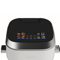 Meilleure friteuse numérique électrique Friteuse en verre sans huile pour four Friteuse intelligente pour cuisine Friteuse de qualité de l'air