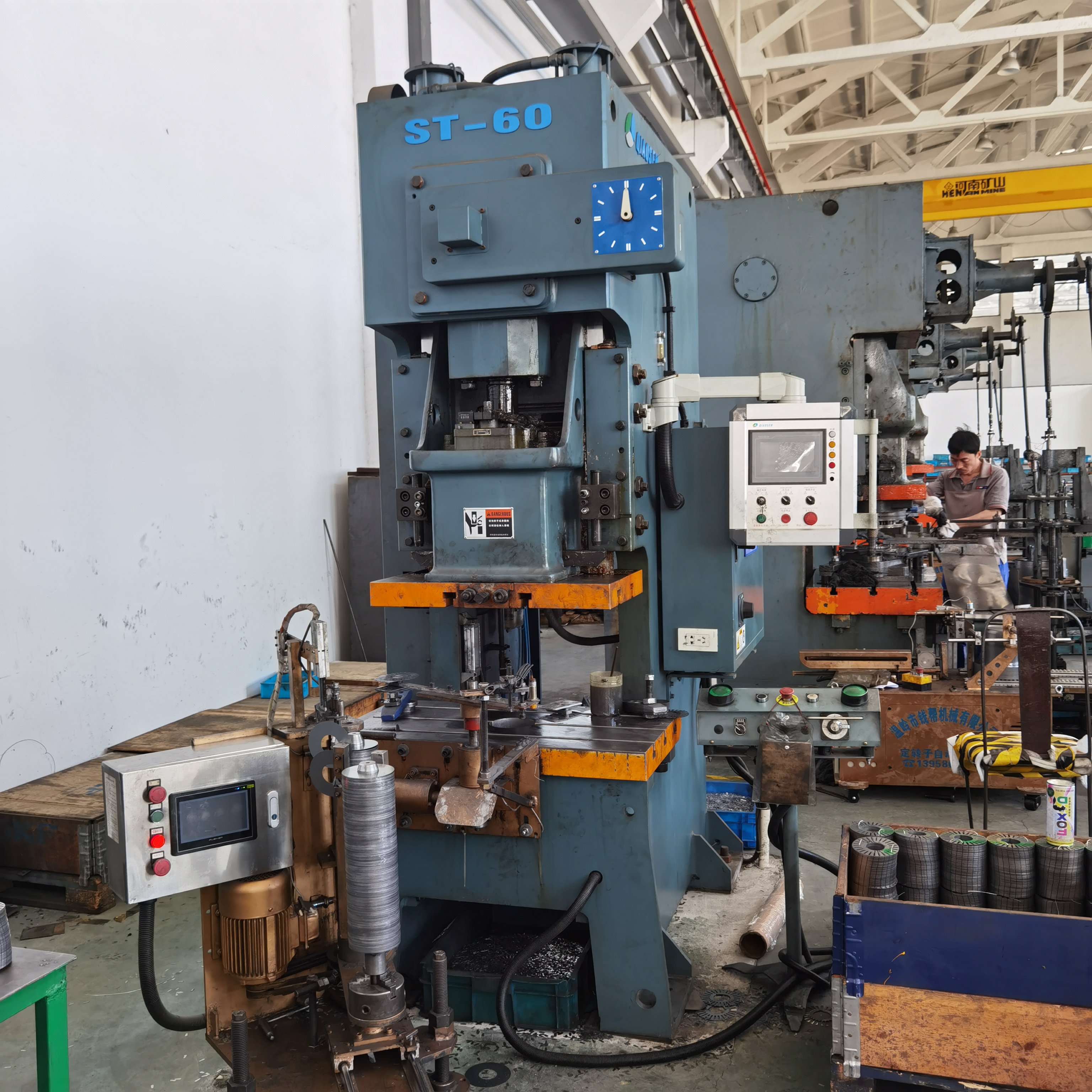 Пресс для круглой пластины, механический силовой пресс, перфорирующая штамповочная машина для листового металла