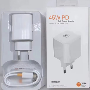 45W 67W 89W Pd Gan Adapter Eu QC3.0 Cargador súper rápido <span class=keywords><strong>con</strong></span> juego de cables de datos <span class=keywords><strong>Usb</strong></span> para teléfono móvil Xiaomi - Product Image 1