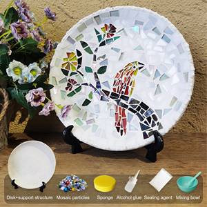 Kits de Mosaico de Vidrio para Arte, Diseño Creativo Hecho a Mano, Regalo de Navidad, Estilo Bohemia, Marruecos, Van Gogh, <span class=keywords><strong>Picasso</strong></span>, Decoración del Hogar - Product Image 2