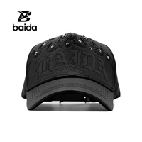 Gorras Personalizadas de Béisbol de Cuero con Estampado 3D, Visera Curva, Lazo de Leopardo y Detalles de Goma, Modelo Thirty-one 31