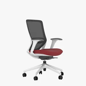 Grosir kualitas tinggi mendukung sampel dapat disesuaikan penopang pinggang kursi kantor kursi penerimaan kursi kantor ergonomis