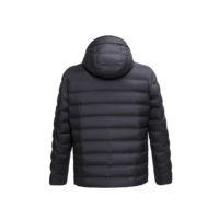 Veste d'hiver pour homme, pliable, à capuche, 90% duvet d'oie blanc, coupe-vent, imperméable, réversible, grande taille, pour le travail et les trajets domicile-travail