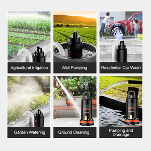 280W Cast Iron <b>Submersible</b> <b>Pump</b> with Wireless Remote Control Mobile Lithium Battery Charging Customizable for OEM - Product Image 2