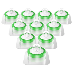 일회용 멸균 주사기 필터 0.22/0.45m-PP 하우징 ISO9001 인증 실험실용 친수성/소수성 1년 보증 대량 - Product Image 1