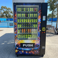 Distributeur de balles de tennis personnalisé OEM avec écran tactile, paiement sans espèces, résistant aux intempéries, équipement de distribution de balles de sport en plein air