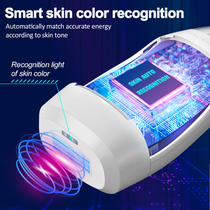 Appareil de beauté d'épilateur <span class=keywords><strong>laser</strong></span> IPL portable à usage domestique Sapphire Ice sans douleur pour le rajeunissement de la peau et l'<span class=keywords><strong>épilation</strong></span> permanente - Product Image 4