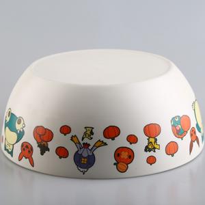 Bol à salade en mélamine motif dessin animé mignon, 6 pouces, design circulaire, grande capacité, compatible lave-vaisselle, pour enfants et adultes, cuisine - Product Image 5