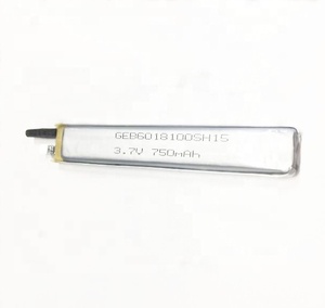 GEB6018100 3,7 v 750 mAh 15C electronic fountain pen Battery lipo - Product Image 1