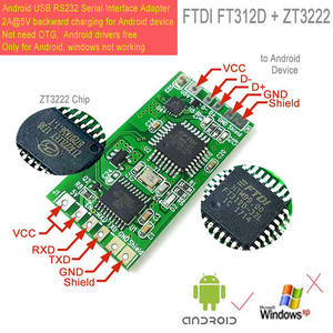 Cavo Adattatore Micro <span class=keywords><strong>USB</strong></span> a <span class=keywords><strong>Seriale</strong></span> RS232 per Android Host/Driver Gratuito, Chip FT312/FTDI, <span class=keywords><strong>USB</strong></span> RS232 DB9M con Schermatura Intrecciata - Product Image 2