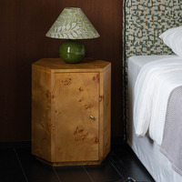 Français rétro en bois massif imprimé léopard irrégulier écologique Durable salon Table d'appoint vieux argent Style Vintage maison chambre